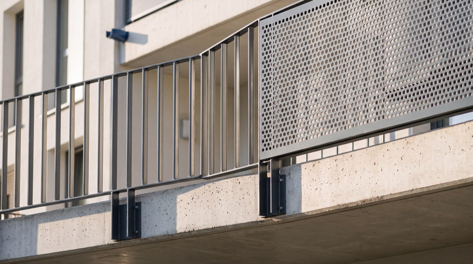 Balkongeländer als Gestaltungselement