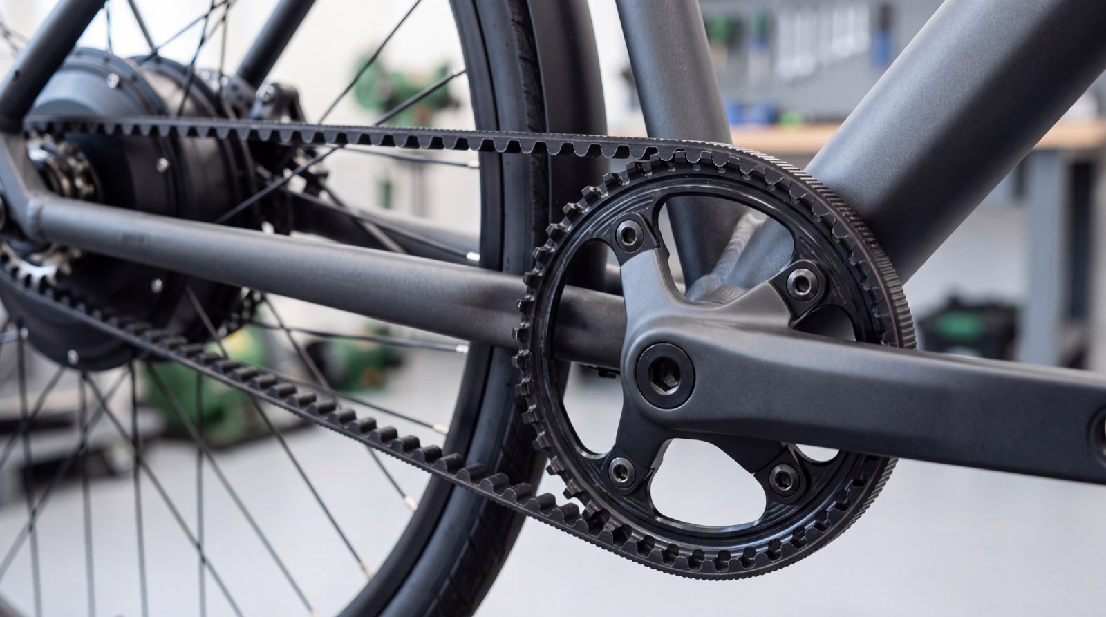 Riemenantrieb-E-Bikes