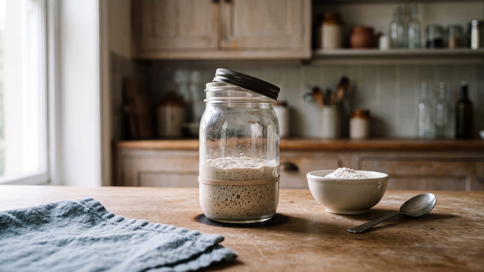 Sauerteig ansetzen und pflegen
